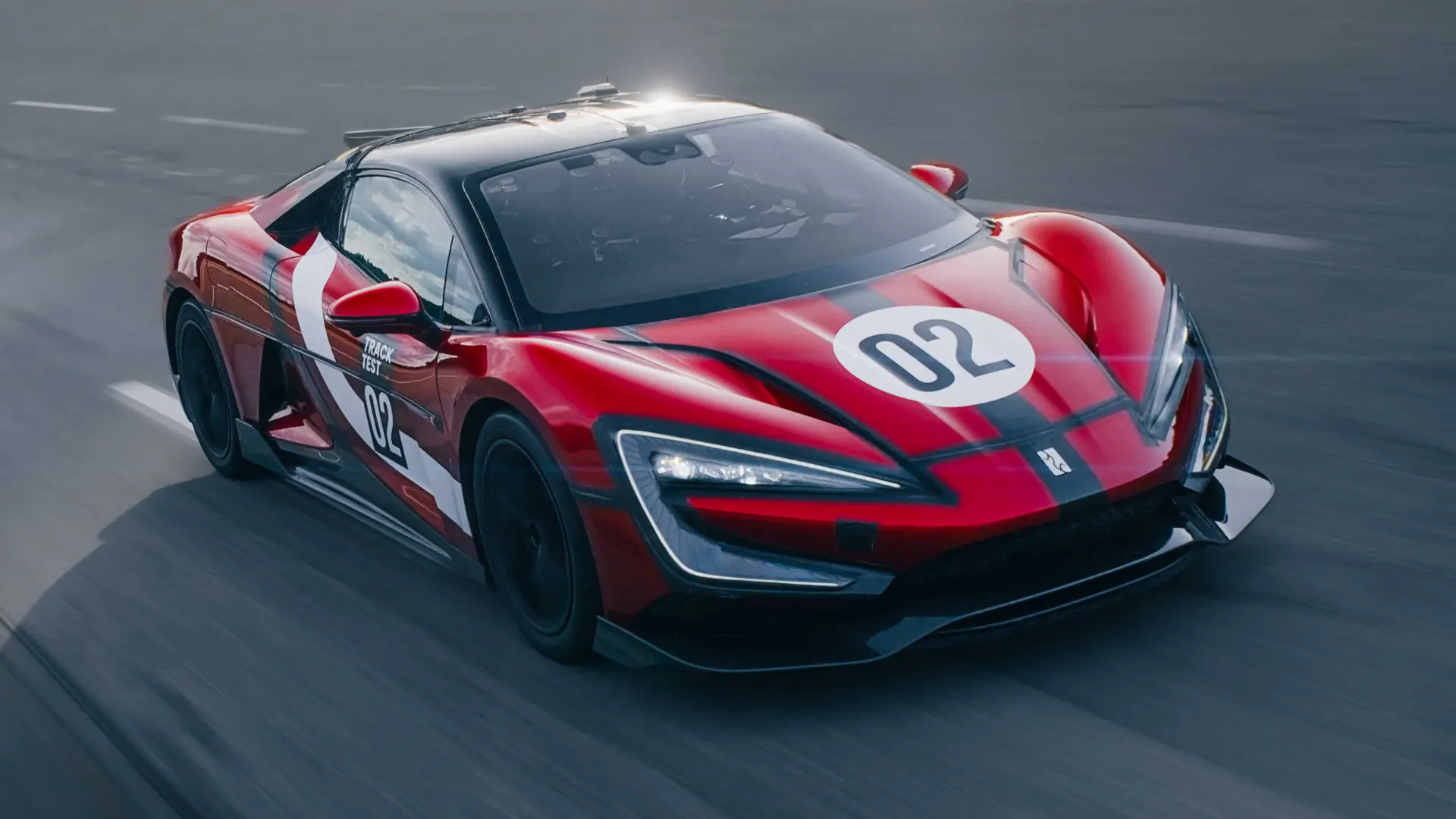 Imagem do supercarro Yangwang U9 Xtreme