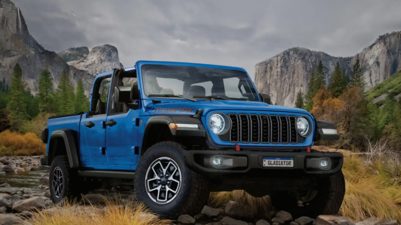 Foto promocional da picape Jeep Gladiator