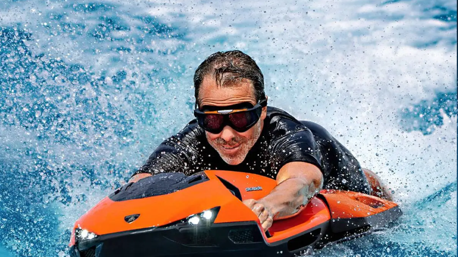 Veículo aquático Lamborghini Seabob SE63 