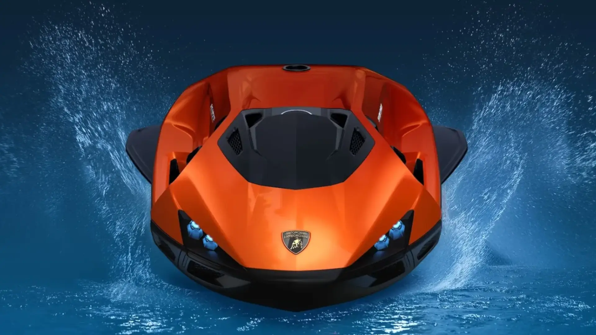 Veículo pessoal aquático Lamborghini Seabob SE63