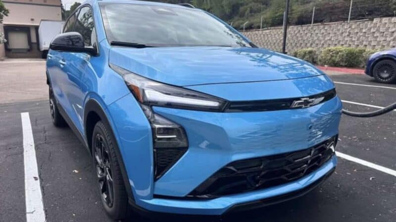 Foto do novo Chevrolet Bolt, modelo 2027