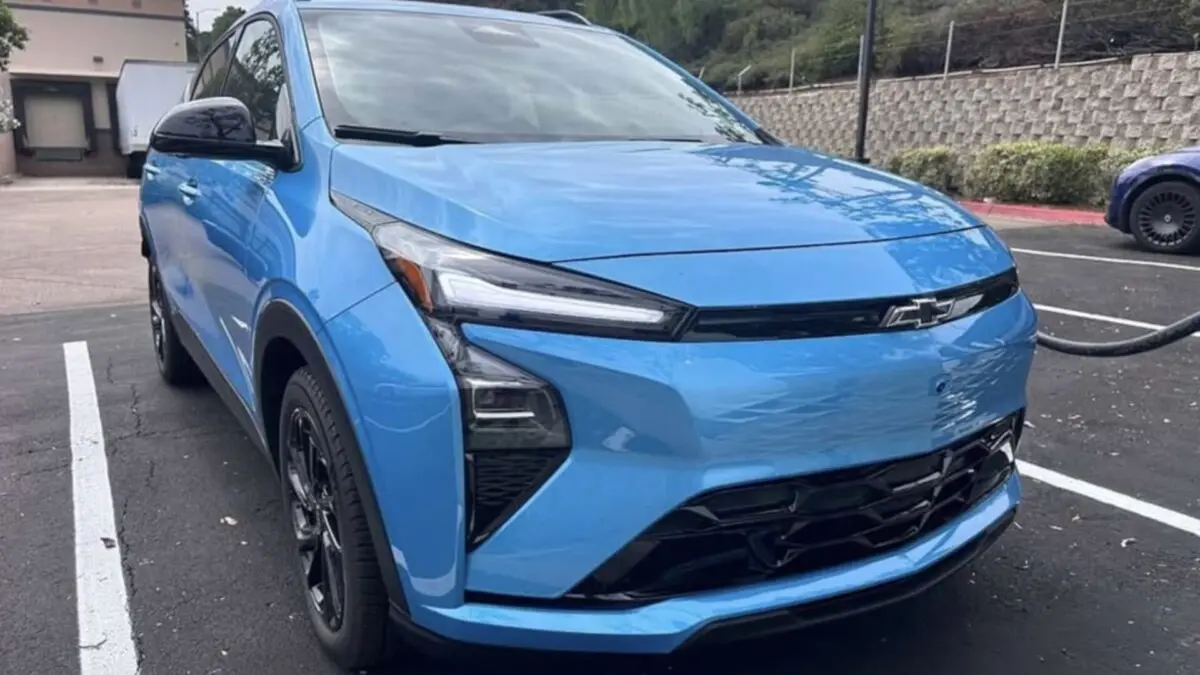 Foto do novo Chevrolet Bolt, modelo 2027