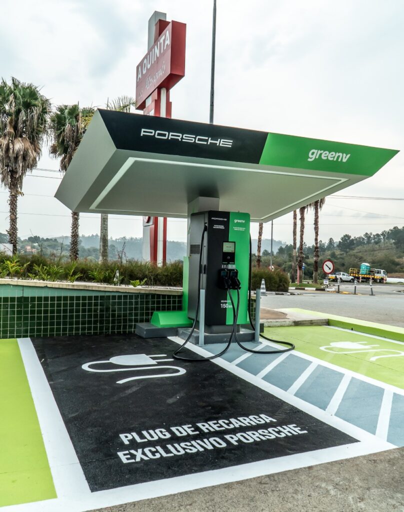 Primeira estação com carregadores de 150 kW da Porsche já está operacional