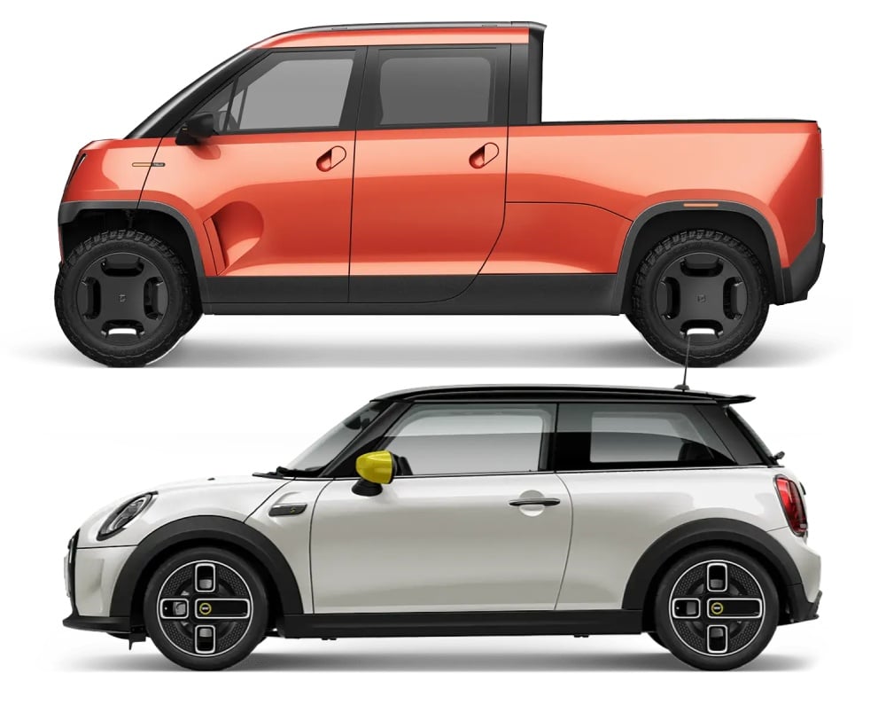 Telo MT1 é do tamanho do Mini Cooper