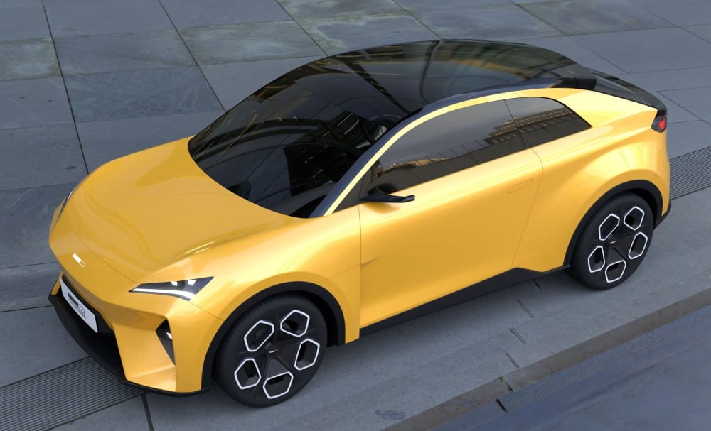 Volkswagen Italdesign EVX visto de cima