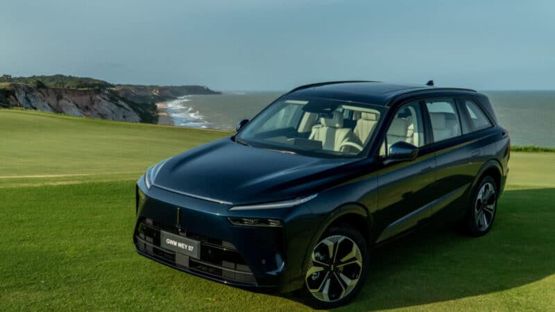 Foto promocional do carro GWM Wey 07