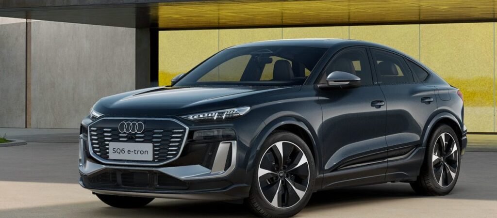 Imagem promocional do Audi SQ6 Sportsback e-tron