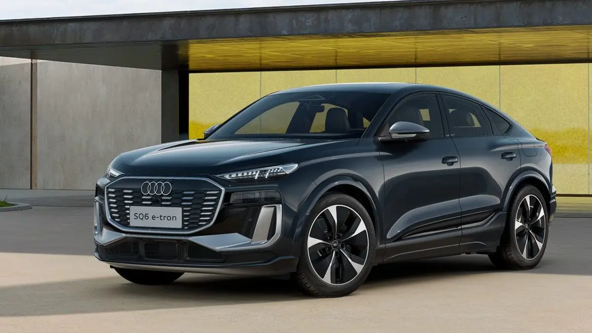 Imagem promocional do Audi SQ6 Sportsback e-tron