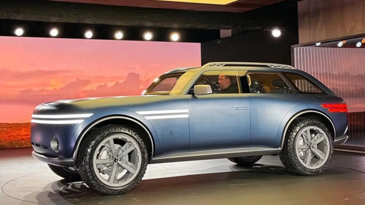 Conceito de Genesis SUV apresentado na Coreia