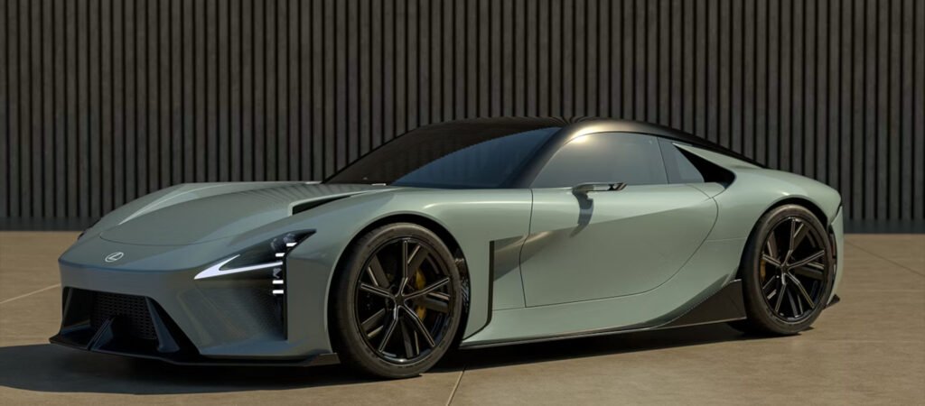 Carro conceito esportivo elétrico Lexus LFR