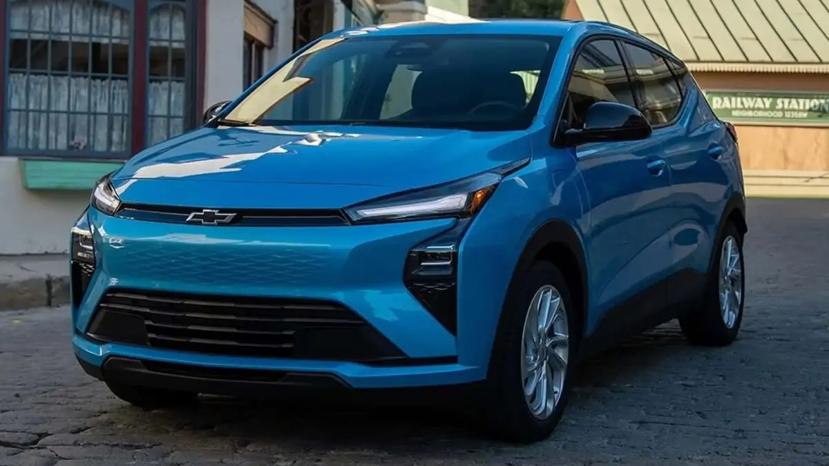 Imagem do carro elétrico Chevy Bolt modelo 2026