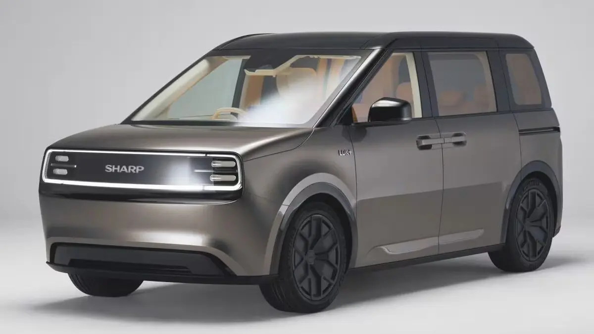 Imagem renderizada do carro conceito Sharp LDK+