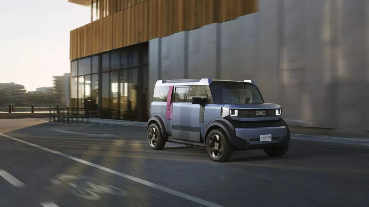 Conheça o pequeno e leve carro elétrico Hipster da Dacia