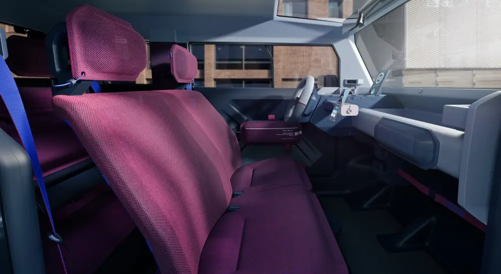 Interior do Dacia Hipster Concept