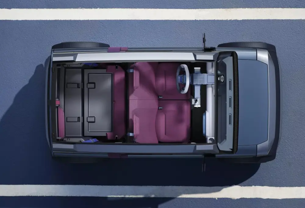 Interior do Dacia Hipster Concept