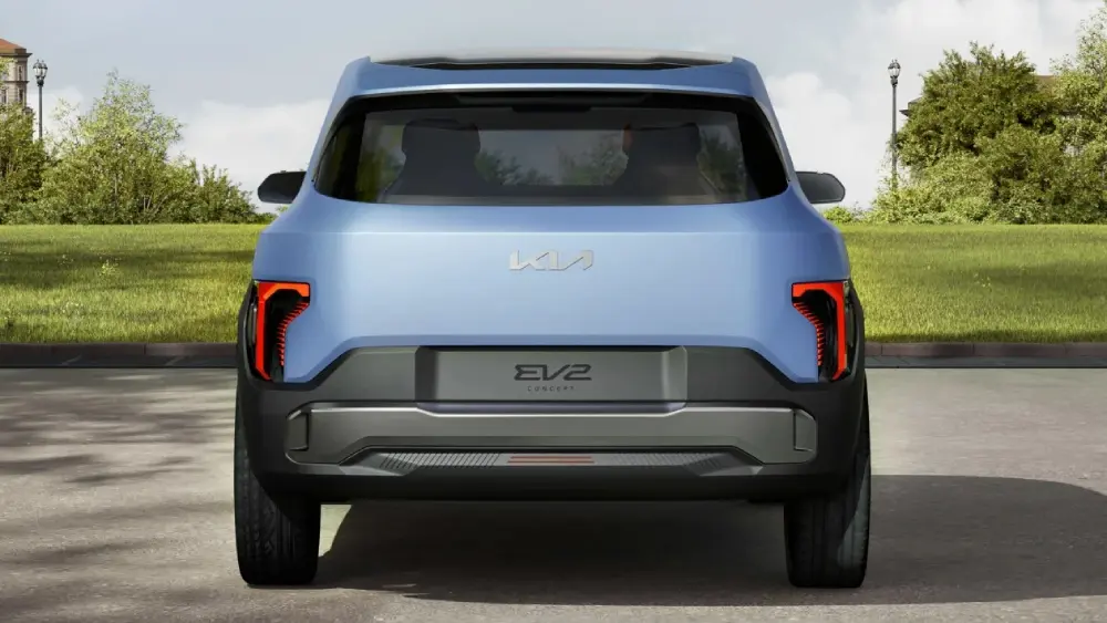 Traseira do Kia EV2