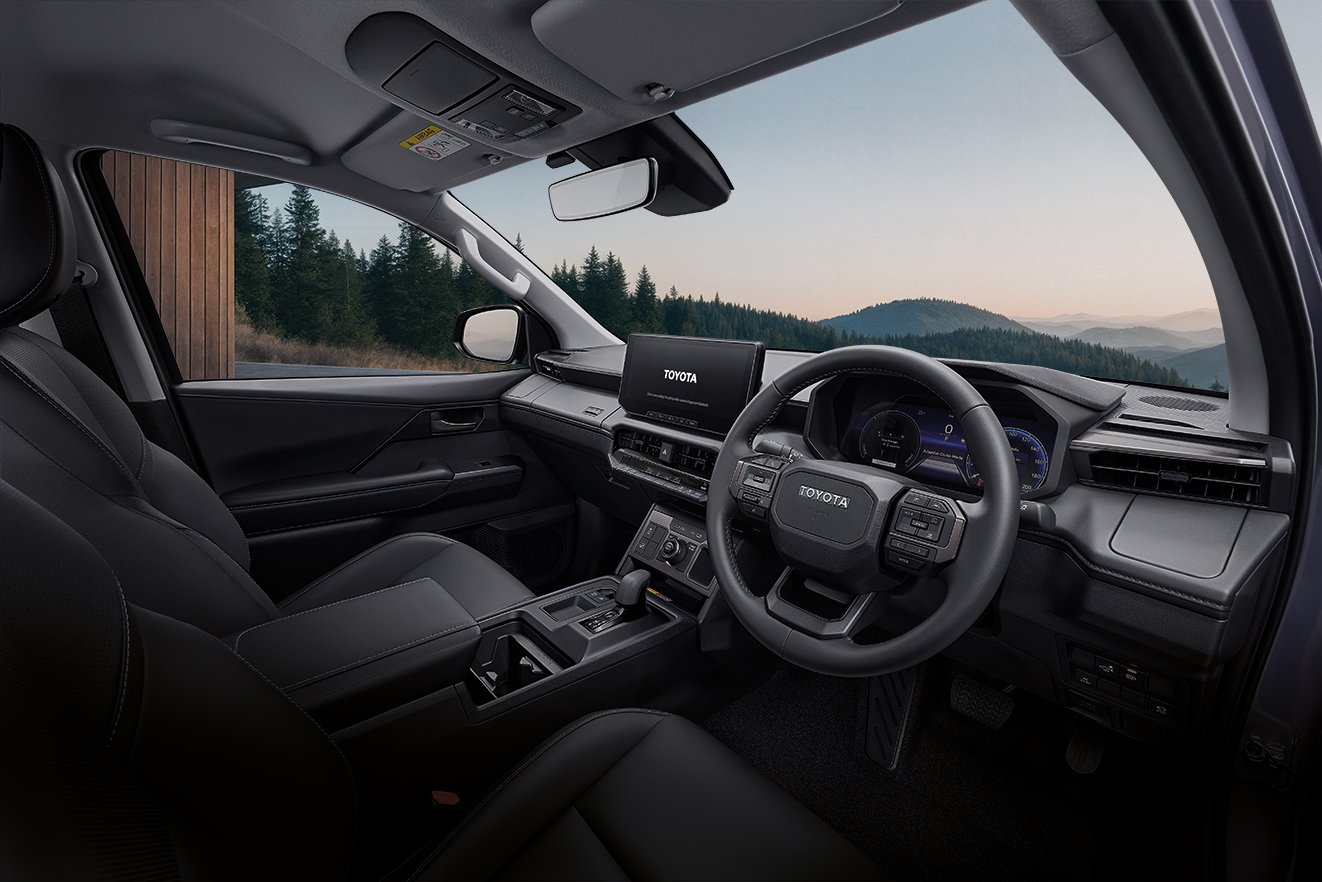 Foto da Toyota Hilux Travo (elétrica BEV), painel