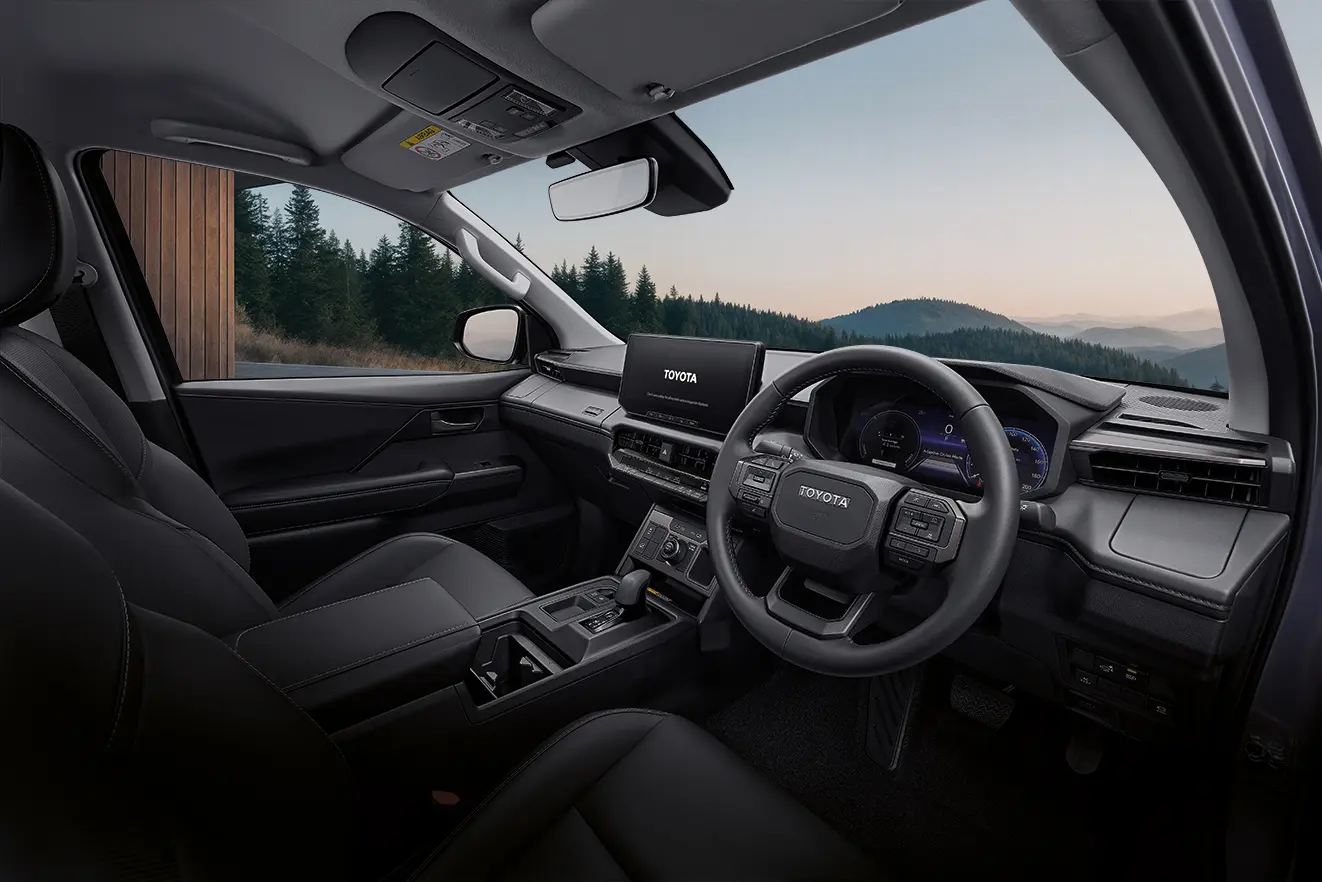 Foto da Toyota Hilux Travo (elétrica BEV), painel