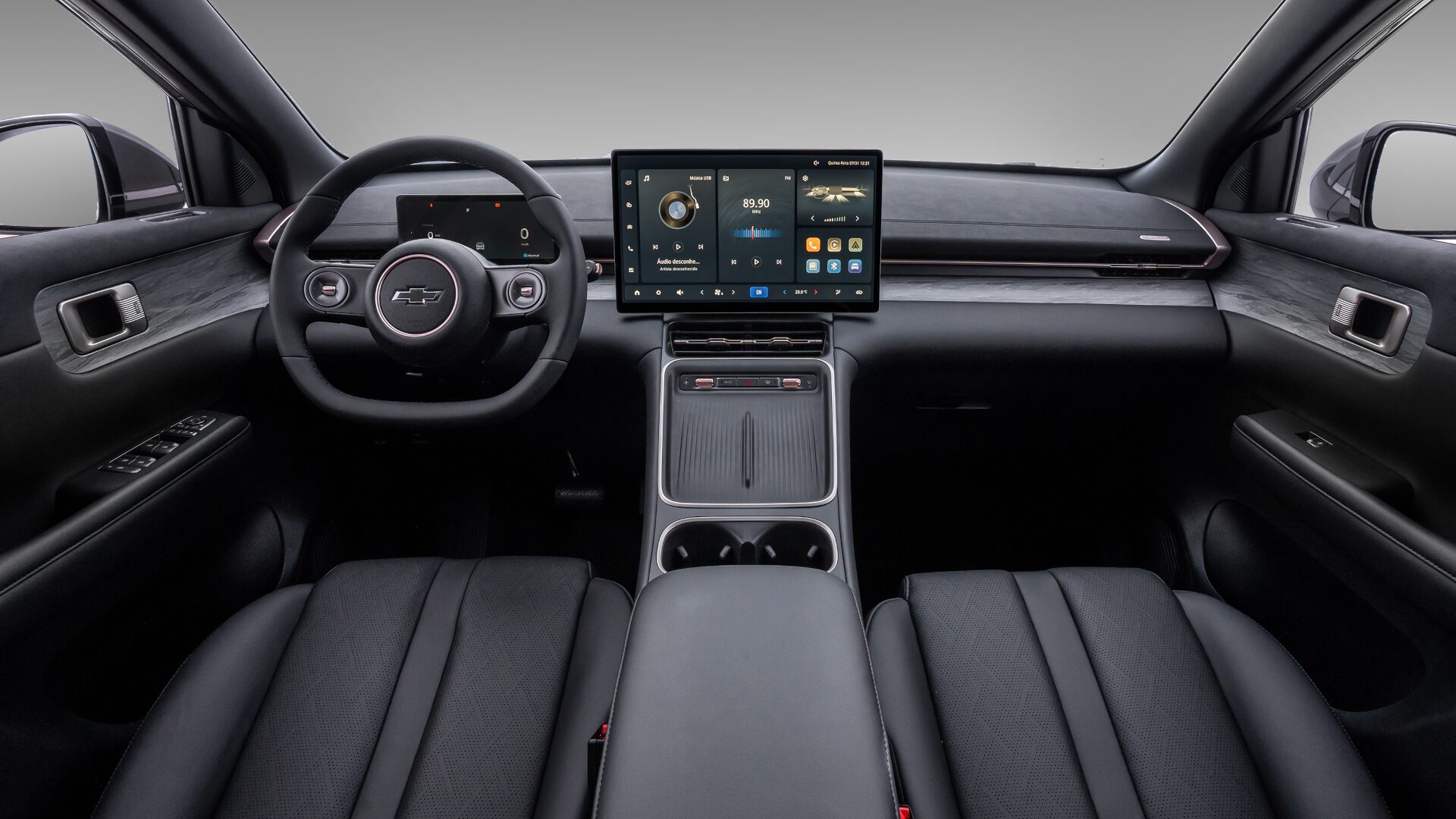 Foto do painel do carro Chevrolet Captiva