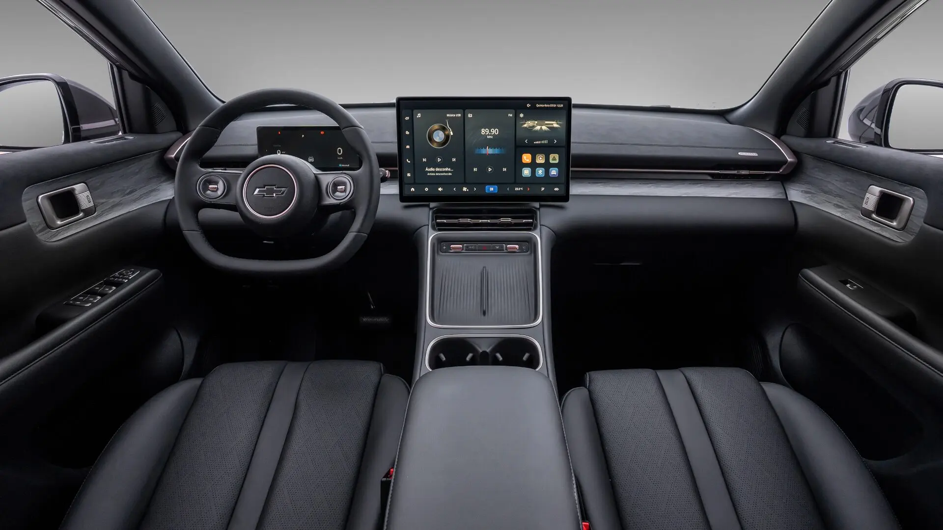 Foto do painel do carro Chevrolet Captiva