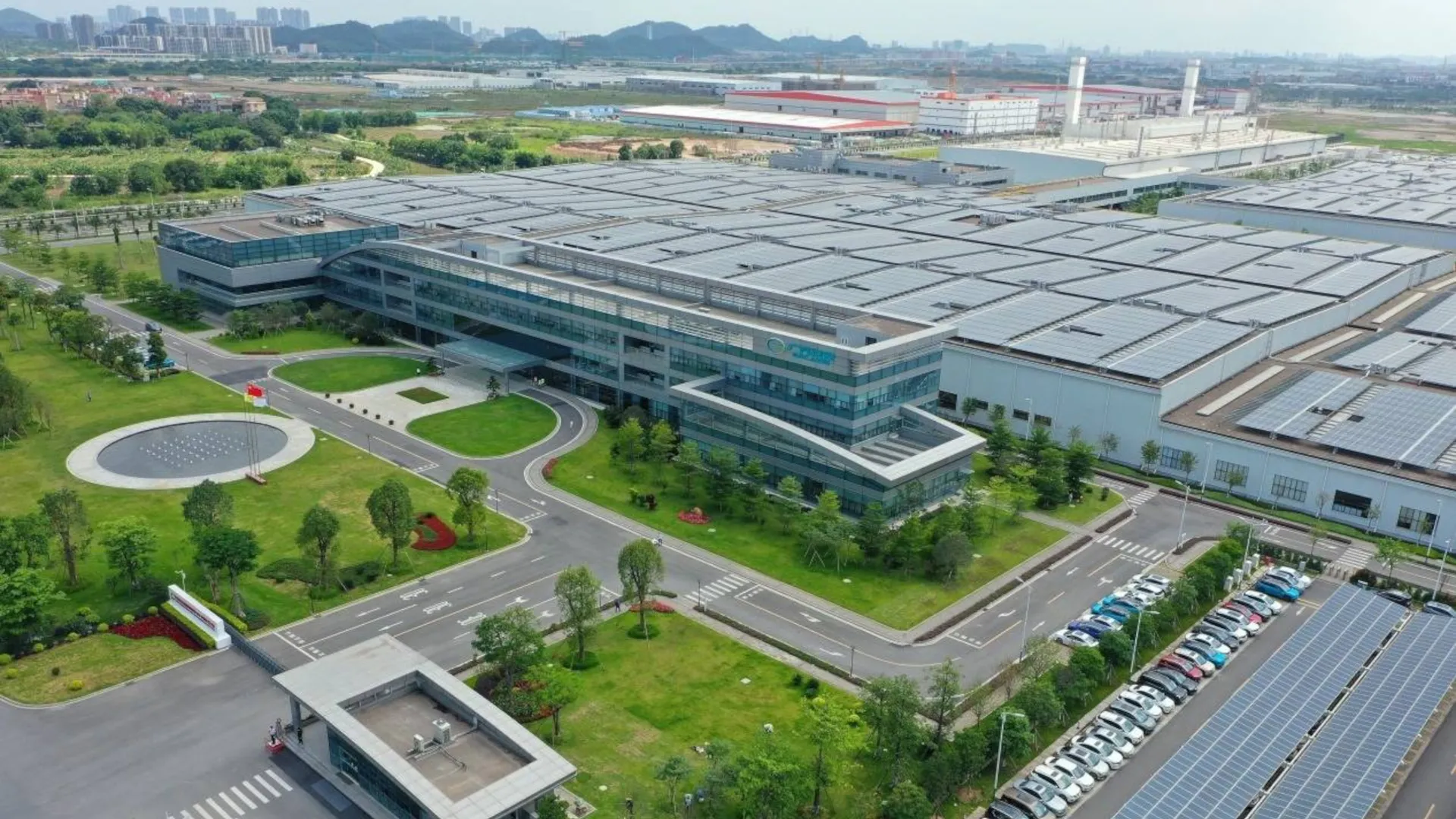 Sede da GAC Motor em Guangzhou, China