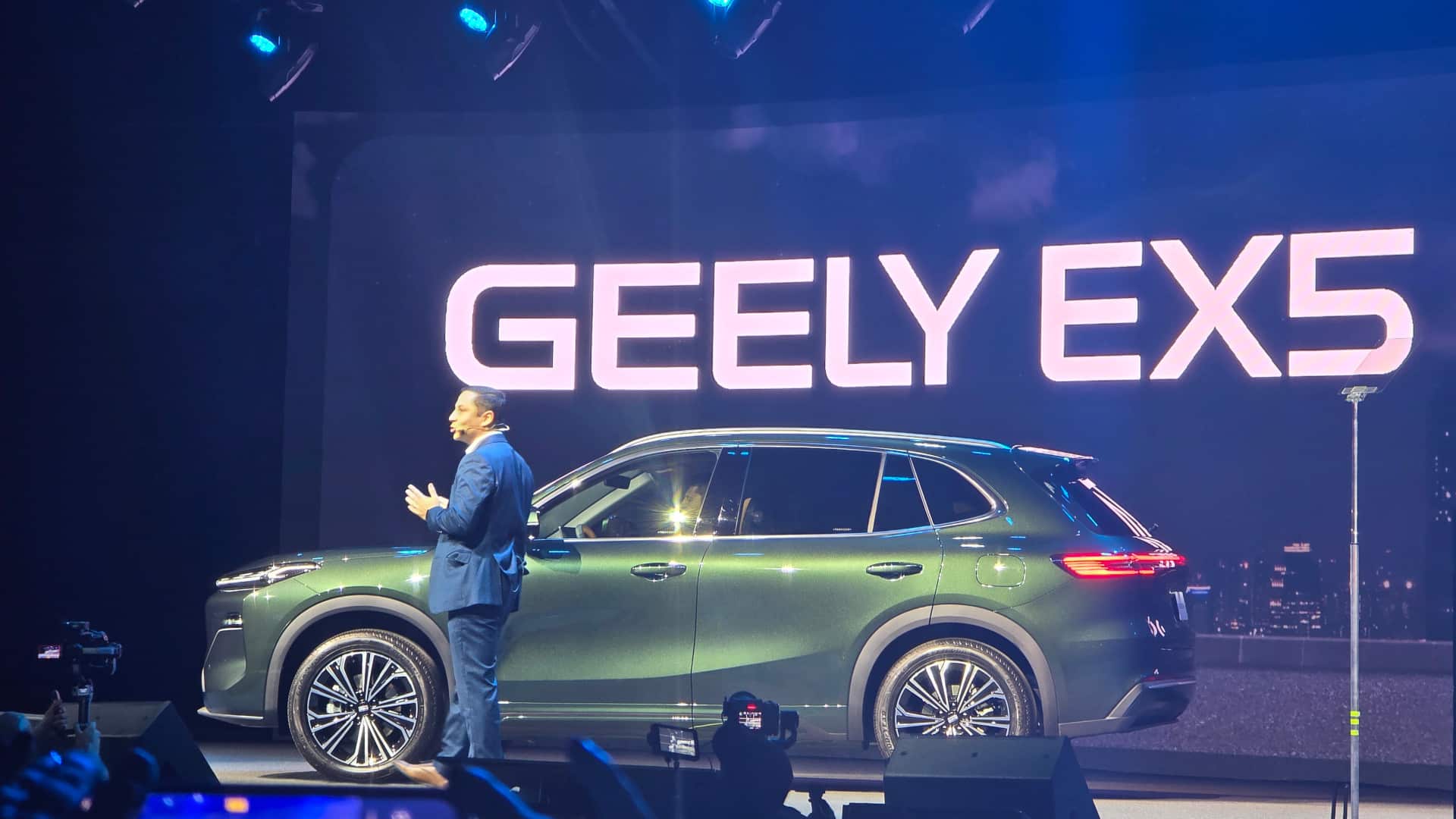 Geeely EX 5 no Salão do Automóvel