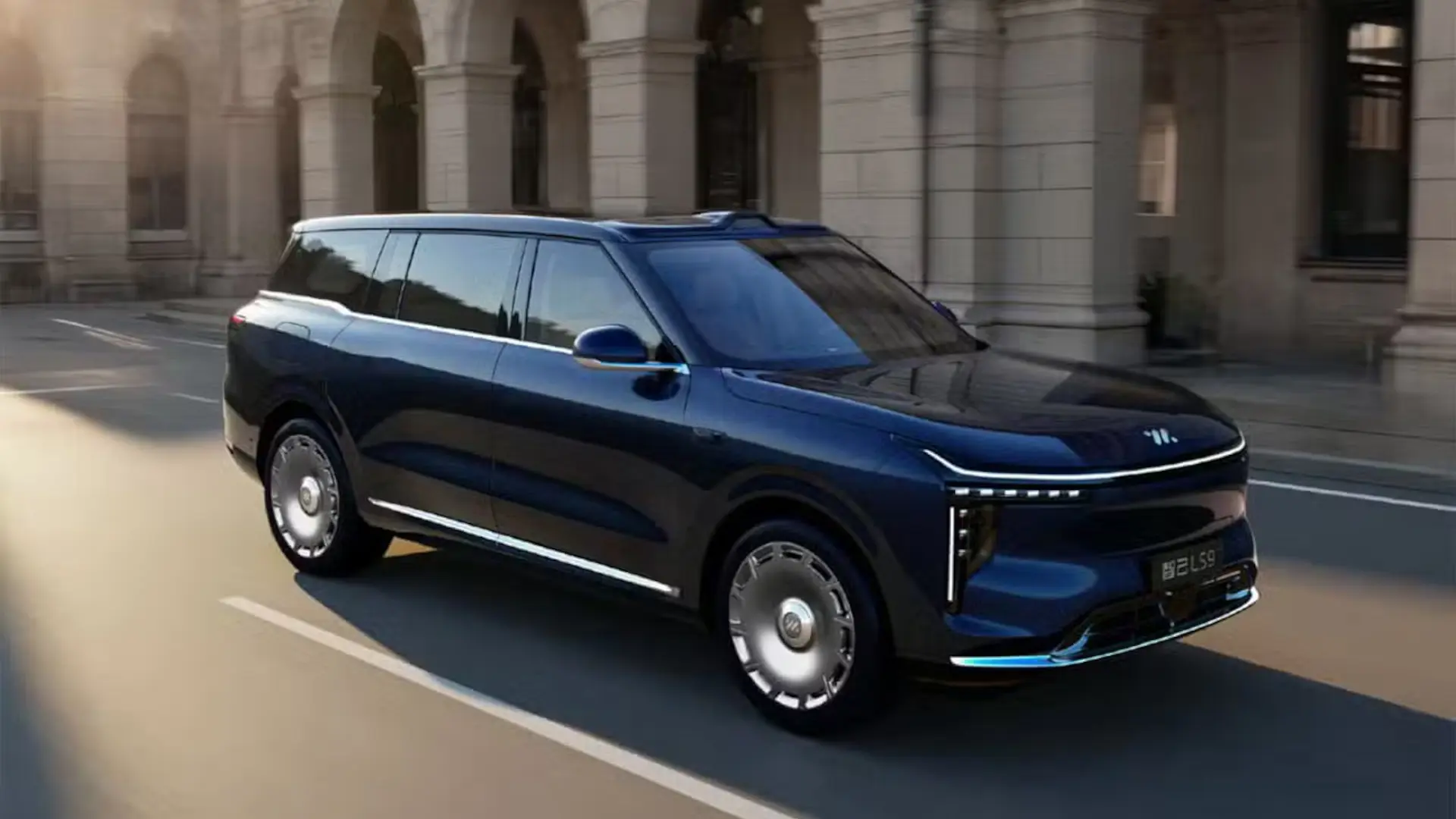 Foto promocional do carro chinês IM LS9