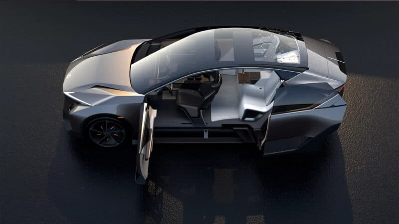 Conceito elétrico Lexus LF-ZL da Toyota