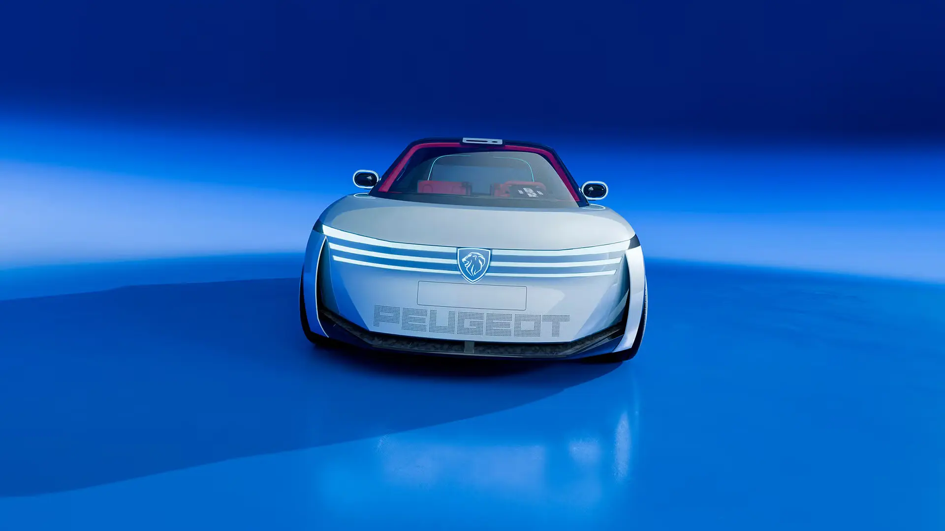 Carro Peugeot Polygon Concept, com portas fechadas