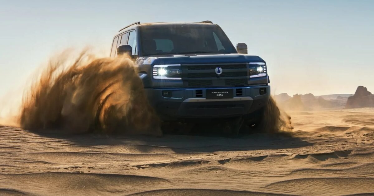 Denza B5: BYD lança seu SUV híbrido off-road no Salão do Automóvel