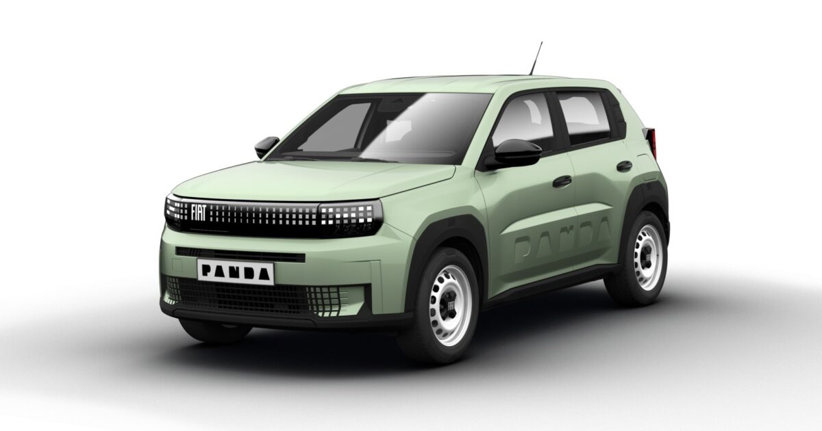 Fiat Grande Panda elétrico ganha versão básica Pop