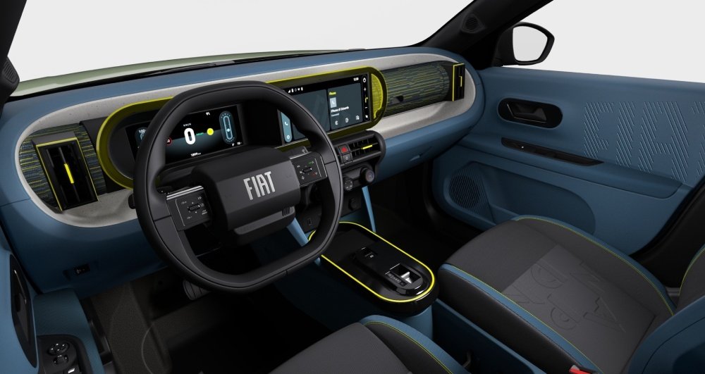 Interior do novo Grande Panda é bem simples