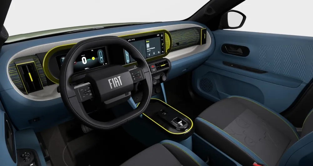 Interior do novo Grande Panda é bem simples