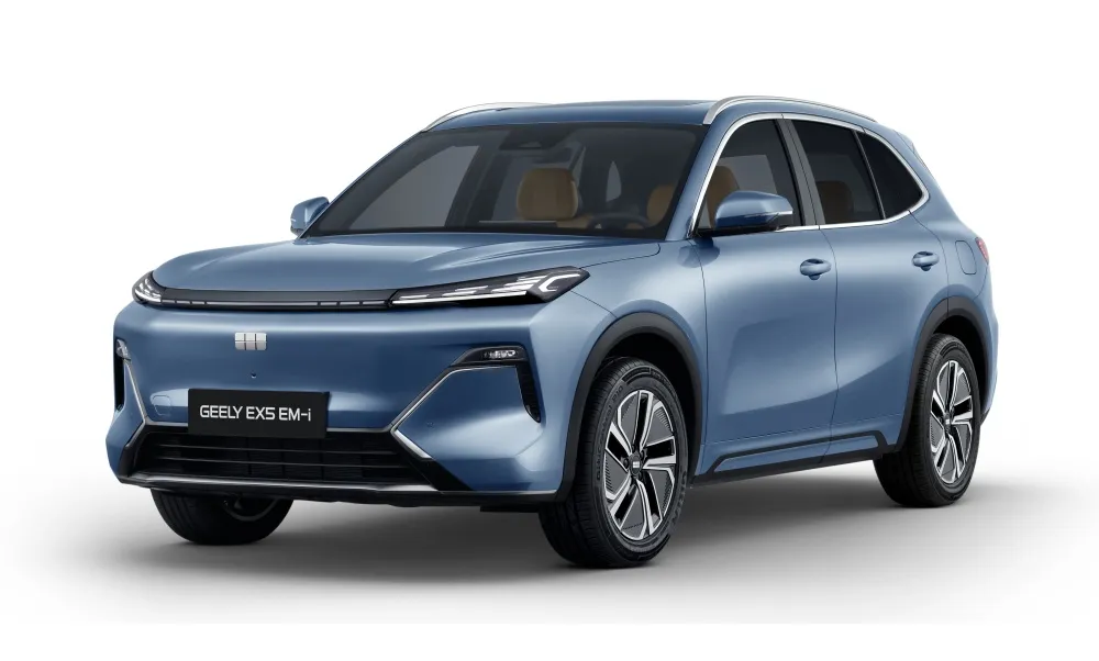 Frente do Geely EX5 EM-i