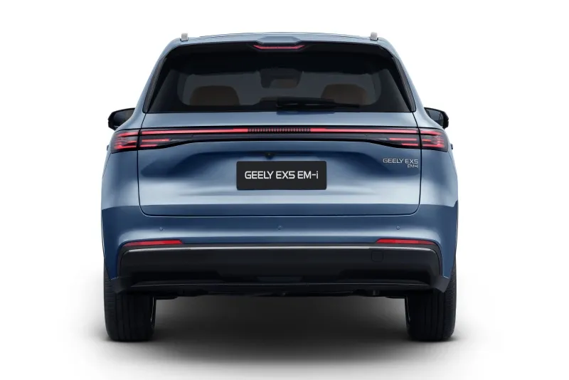 Traseira do Geely EX5 EM-i