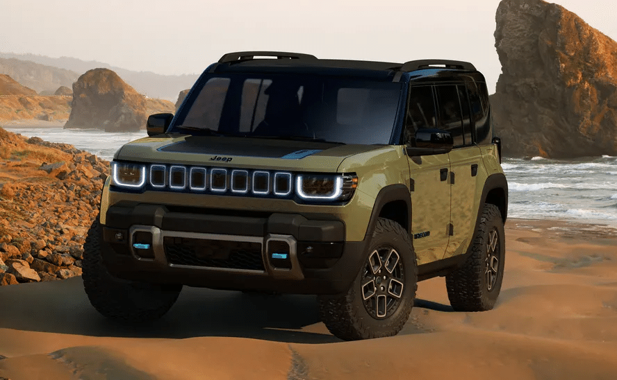 Foto do SUV off-road Jeep Recon