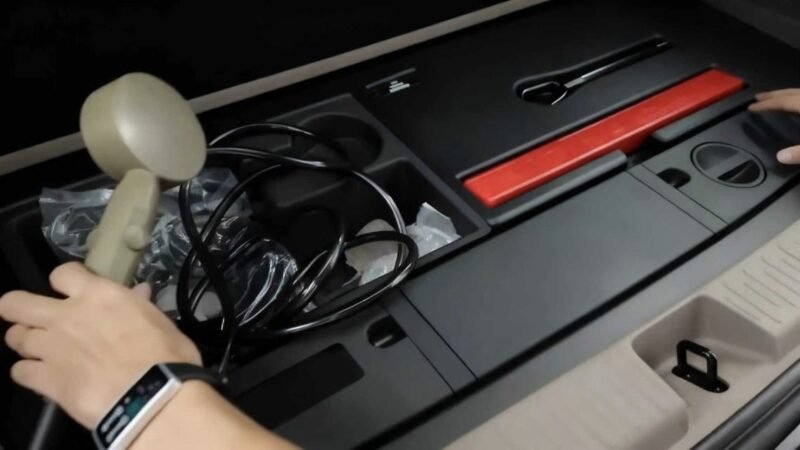 Foto do sistema de banho do carro IM LS9