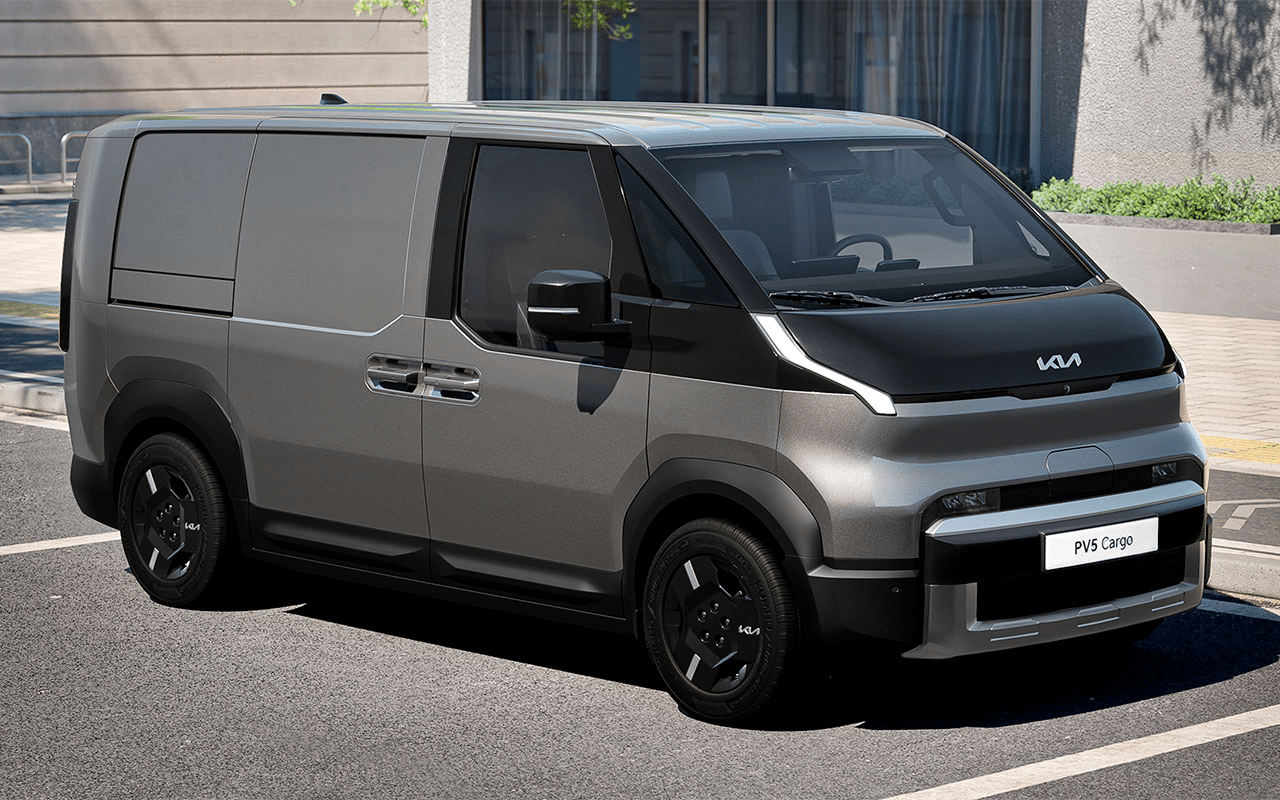 Foto promocional do furgão elétrico PV5