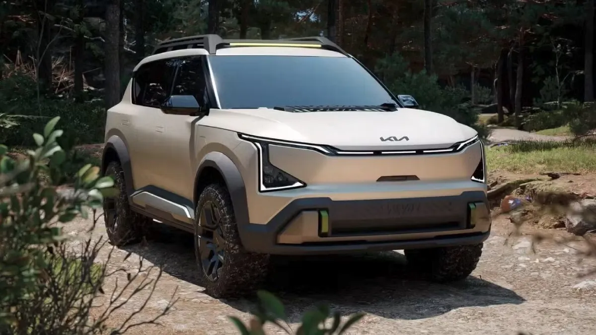 Conceito de SUV off-road 100% elétrico Kia EV5 WKNDR