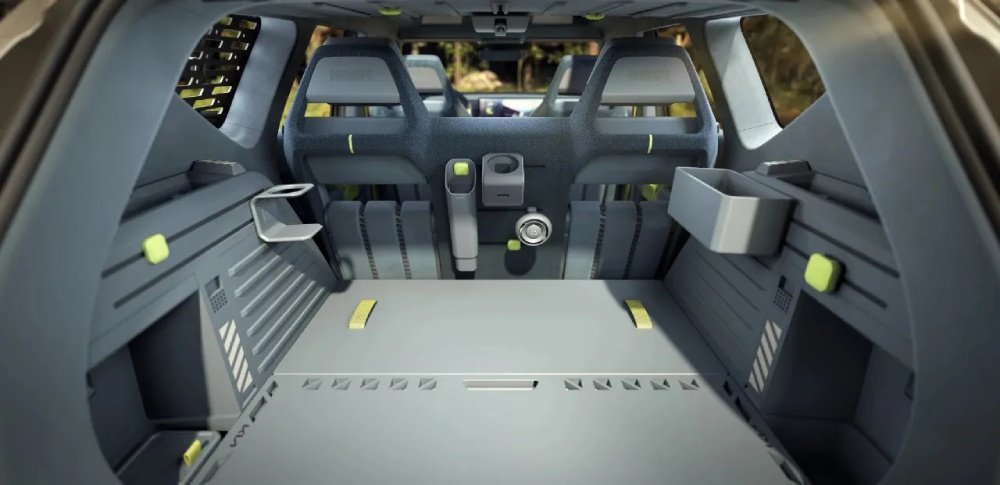 Interior do SUV é bem espaçoso