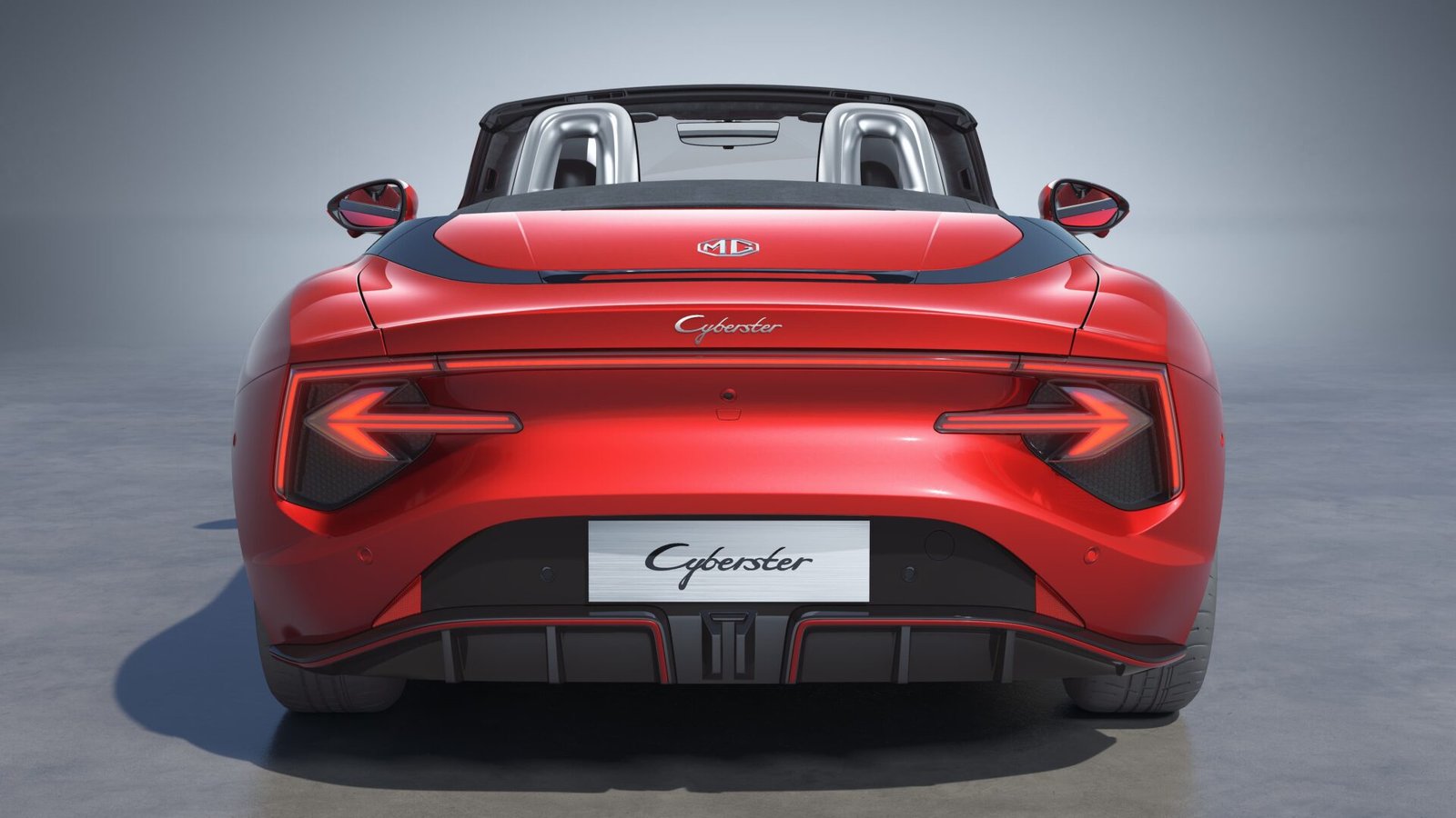 Foto do carro MG Cyberster, traseira