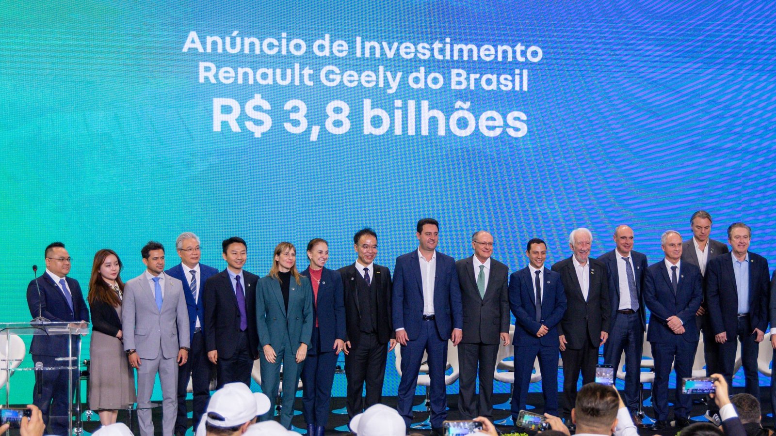 Renault Geely vai investir US$ 3,8 bilhões no Brasil