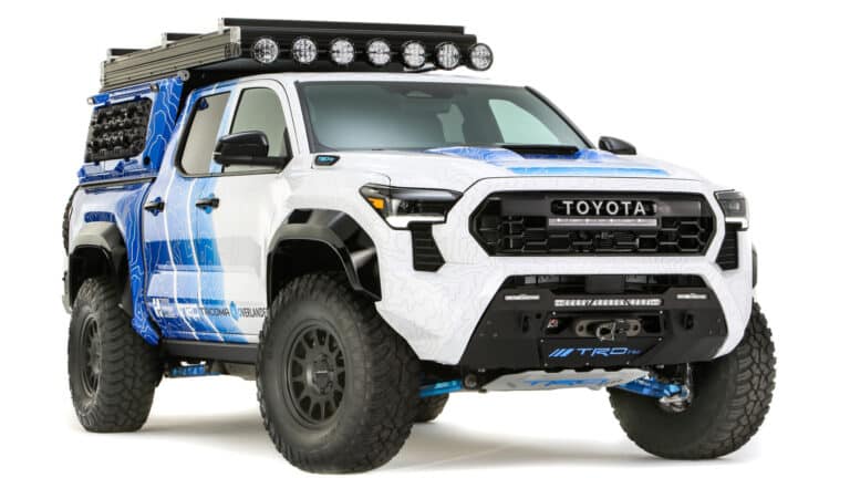 Toyota Tacoma H2-Overlander: conceito movido a hidrogênio consegue filtrar água que produz