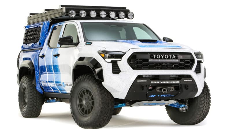Toyota Tacoma H2-Overlander: conceito movido a hidrogênio consegue filtrar água que produz