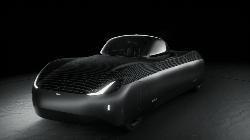 Foto do carro voador Alef Model A