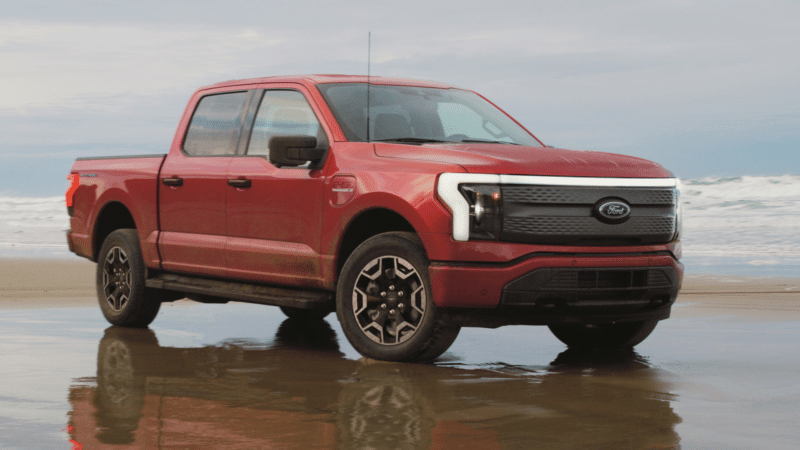 Foto da caminhonete Ford F-150 Lightning