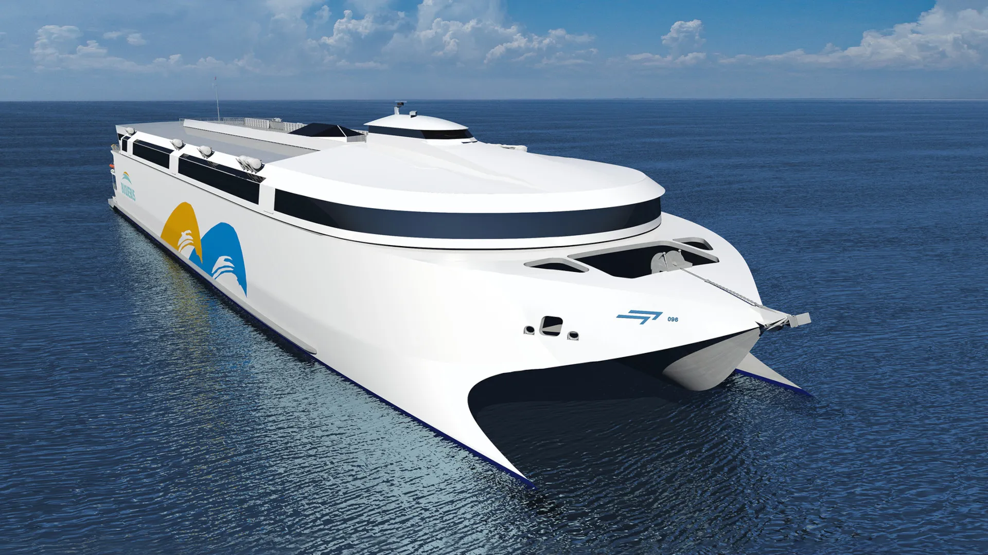 Navio elétrico Hull 096