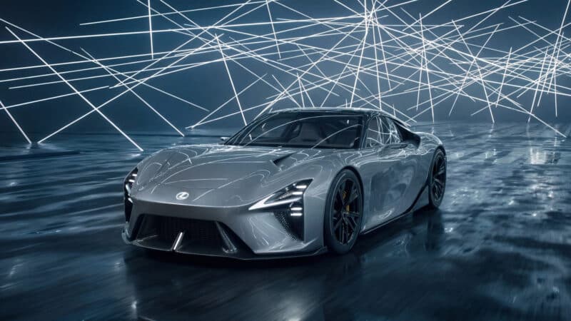 Foto do Lexus LFA Concept, visão geral