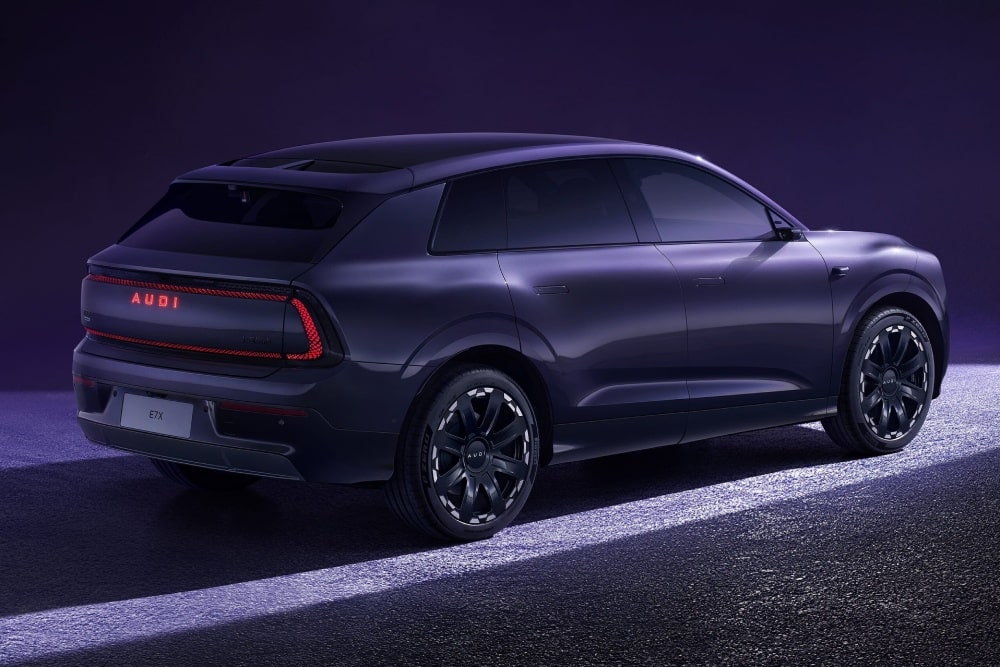 Lateral do AUDI E7X