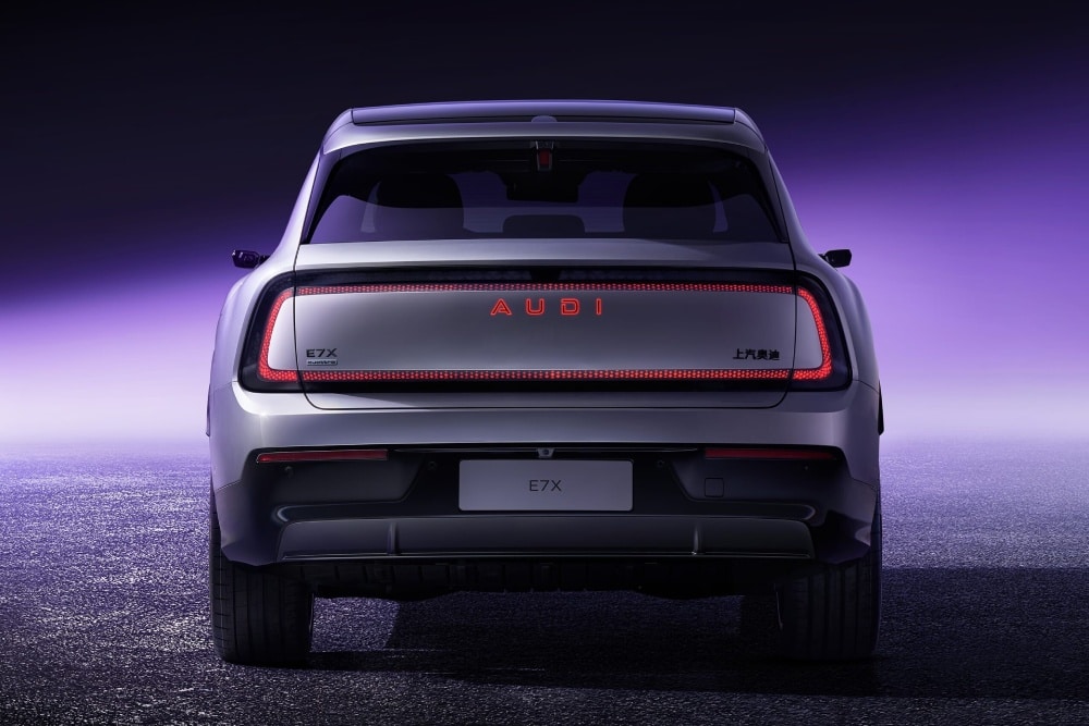 Traseira do AUDI E7X
